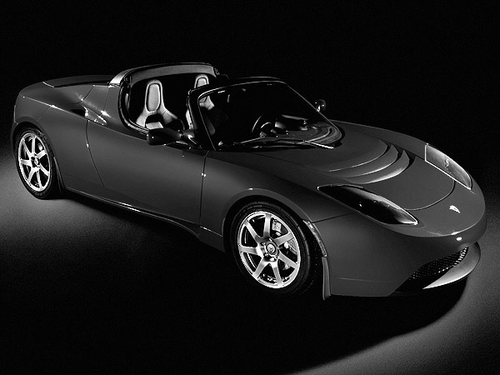 真正零排放 Tesla Roadster电动跑车将量产